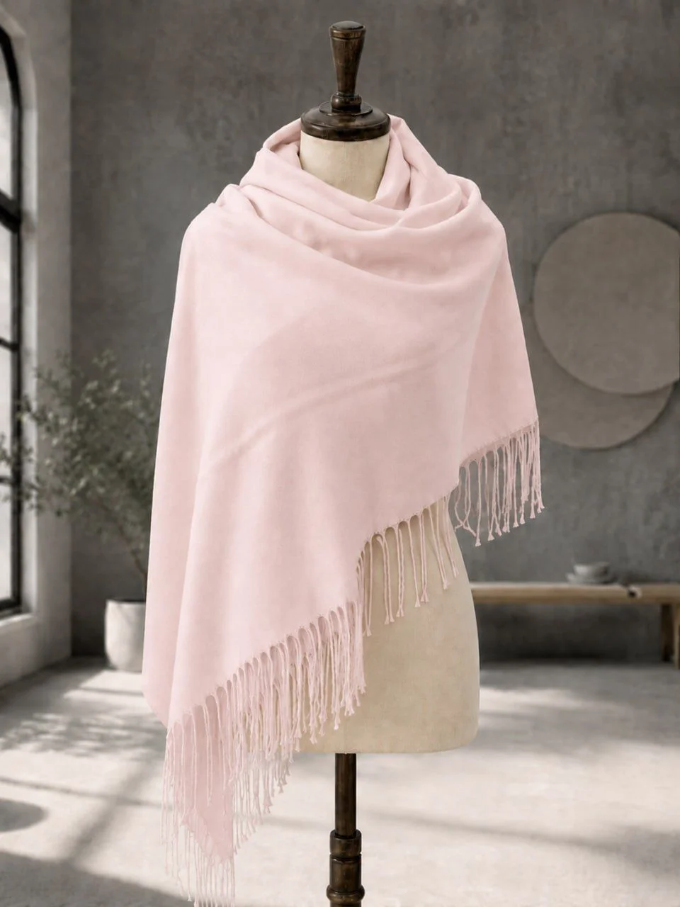 Палантин Pashmina Oriqinall Турция - миниатюра 4