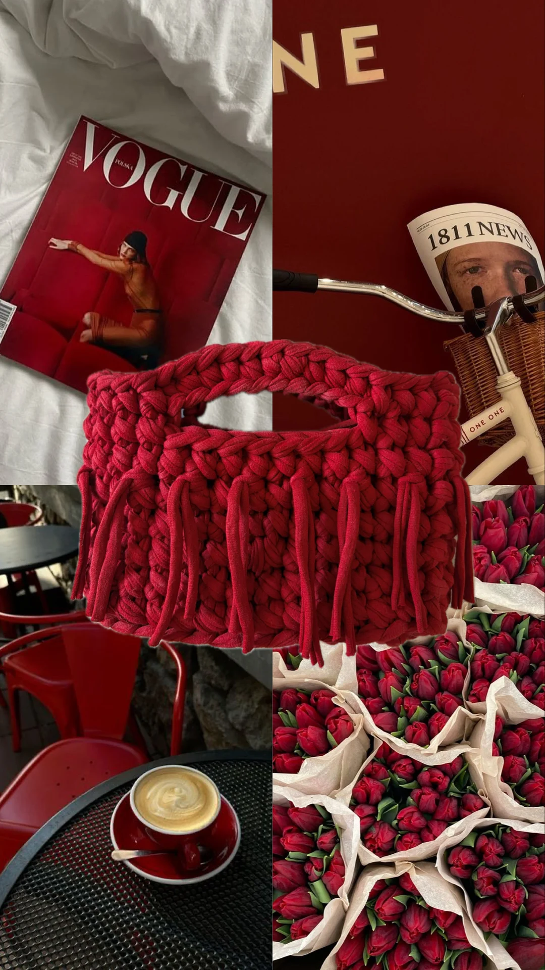 Сумка вязаная как из pinterest - миниатюра 2