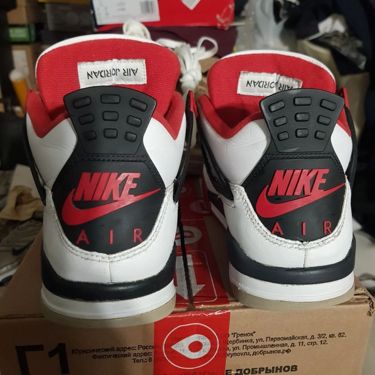 Nike air Jordan 4 оригинал - миниатюра 2
