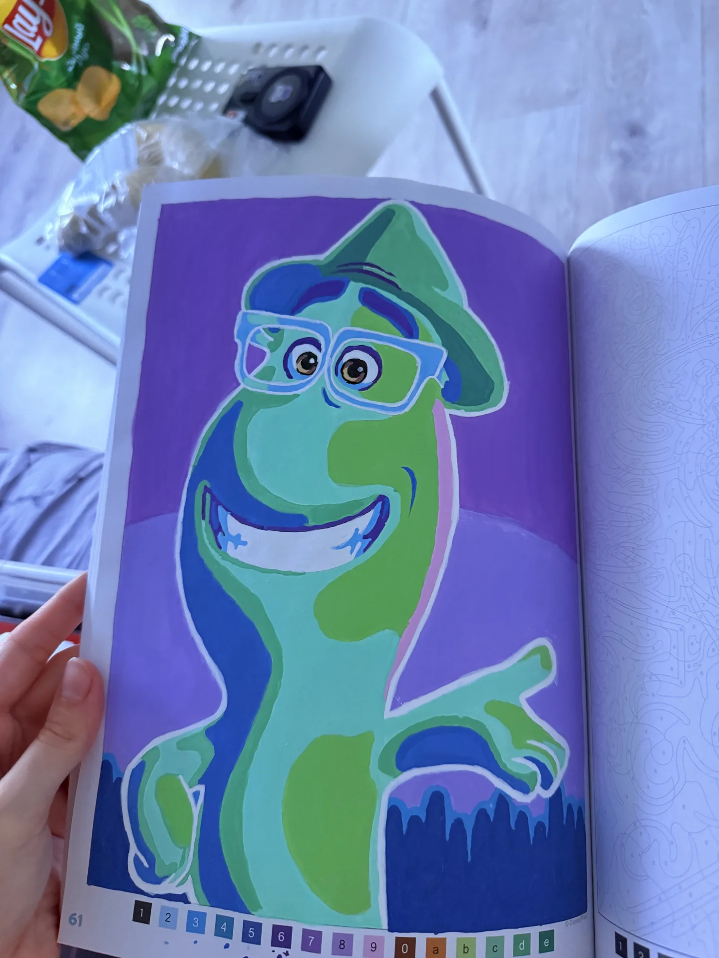 Раскраска Coloriages Mysteres Disney - миниатюра 2