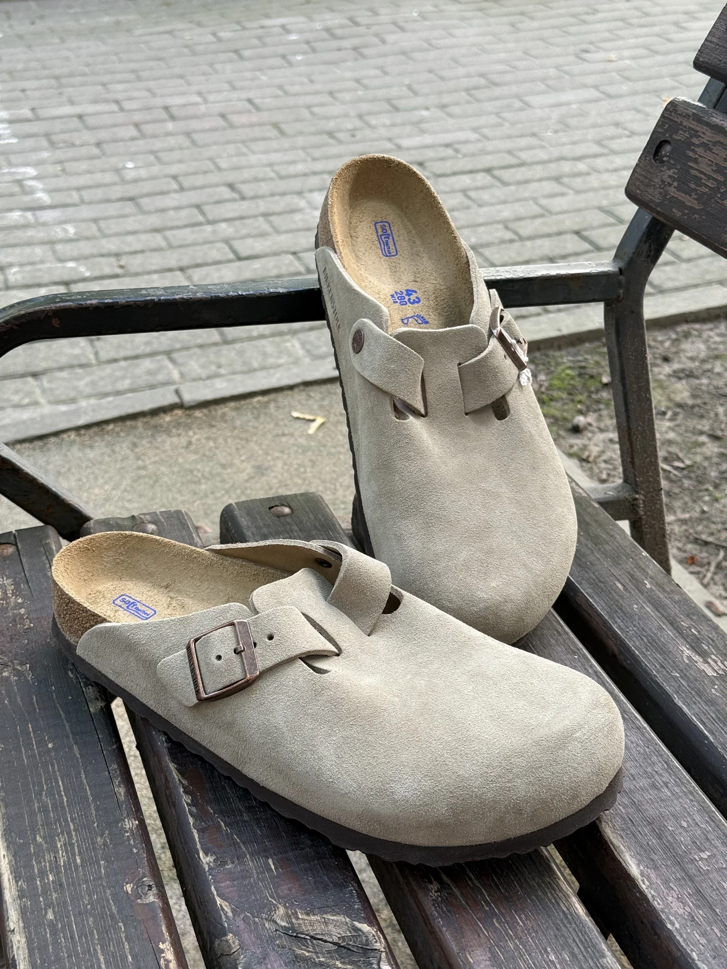 Сабо Birkenstock Boston оригинал - миниатюра 2