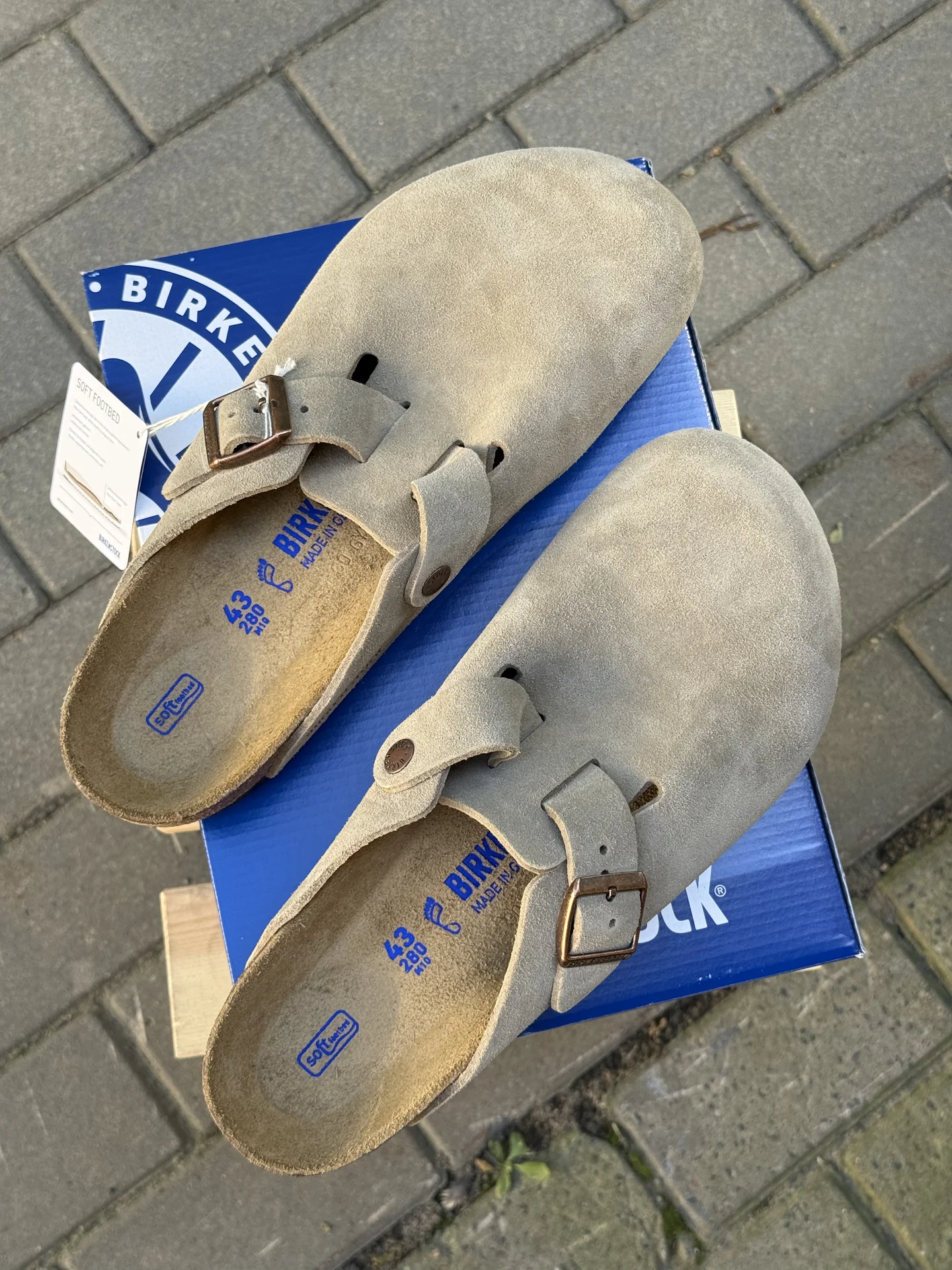 Сабо Birkenstock Boston оригинал - миниатюра 8