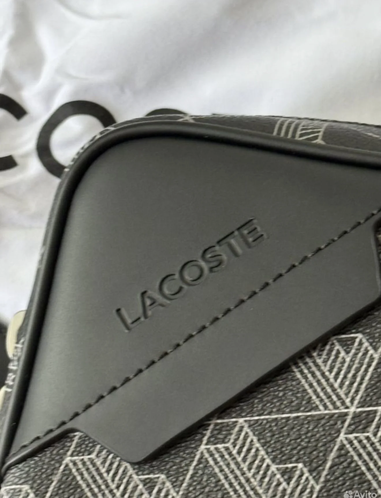 Мужская сумка через плечо Lacoste Monogram Crossbo - миниатюра 4