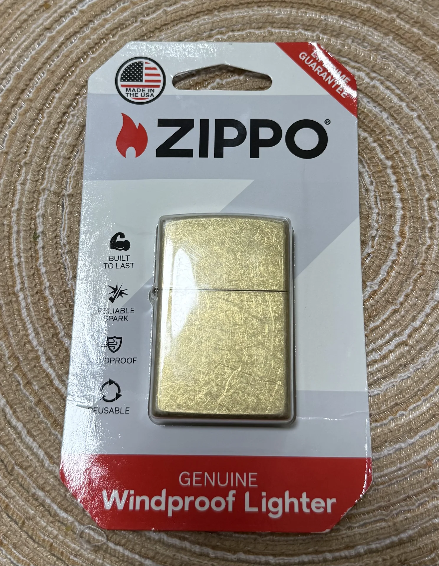 Оригинальная бензиновая зажигалка Zippo Street Bra - изображение 1