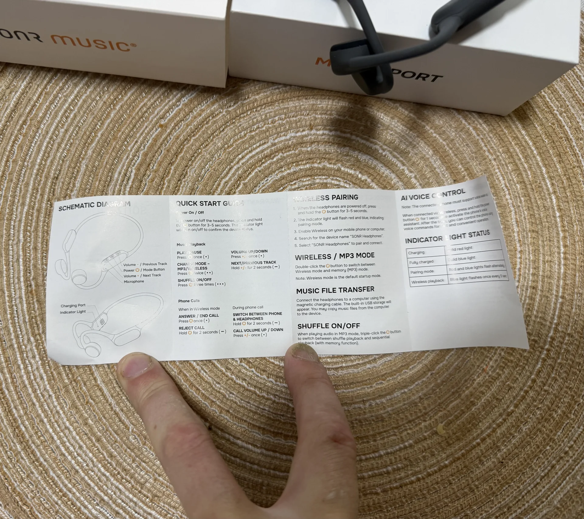 SONR Music Multisport (Model: S18 наушники - миниатюра 11