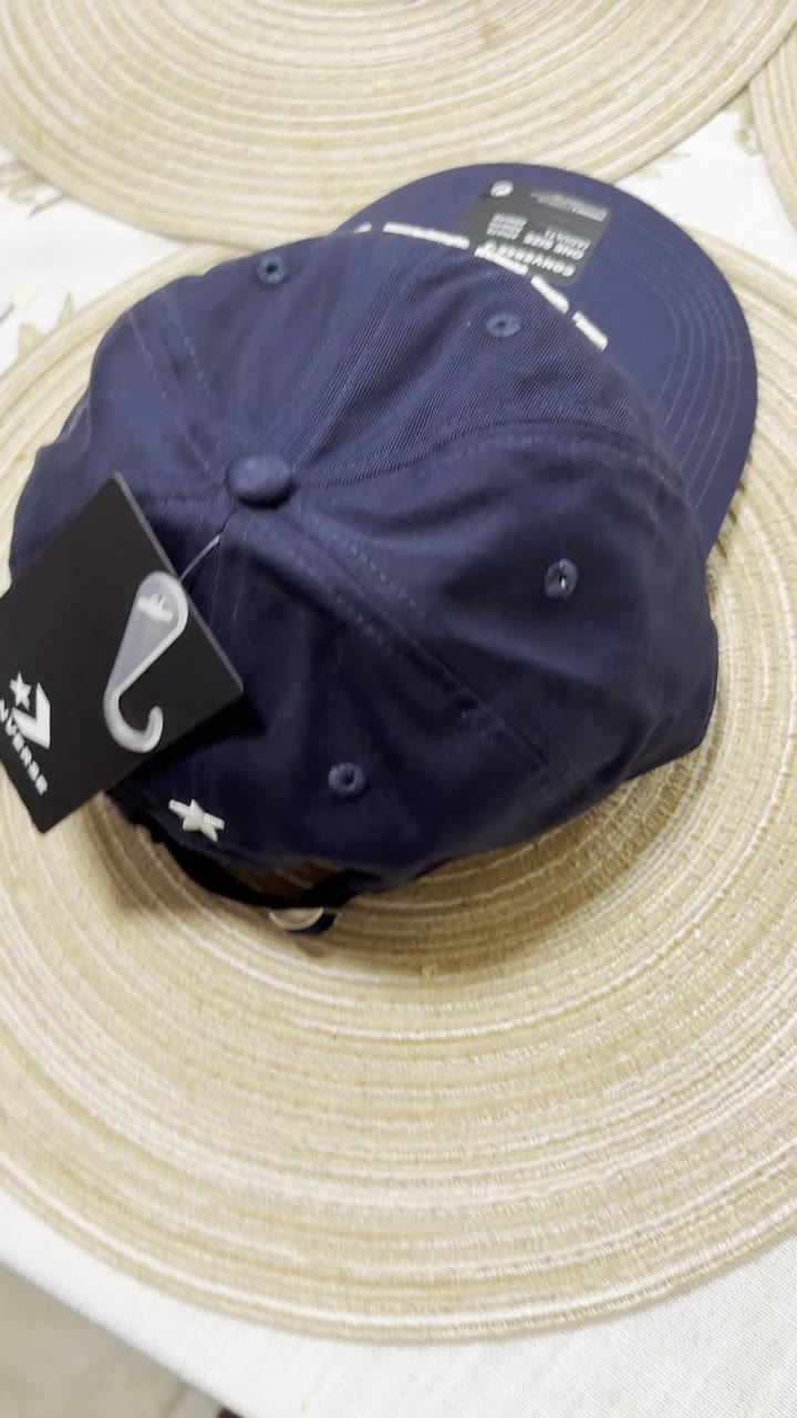 Новые бейсболки Converse (Оригинал) с бирками - видео 4