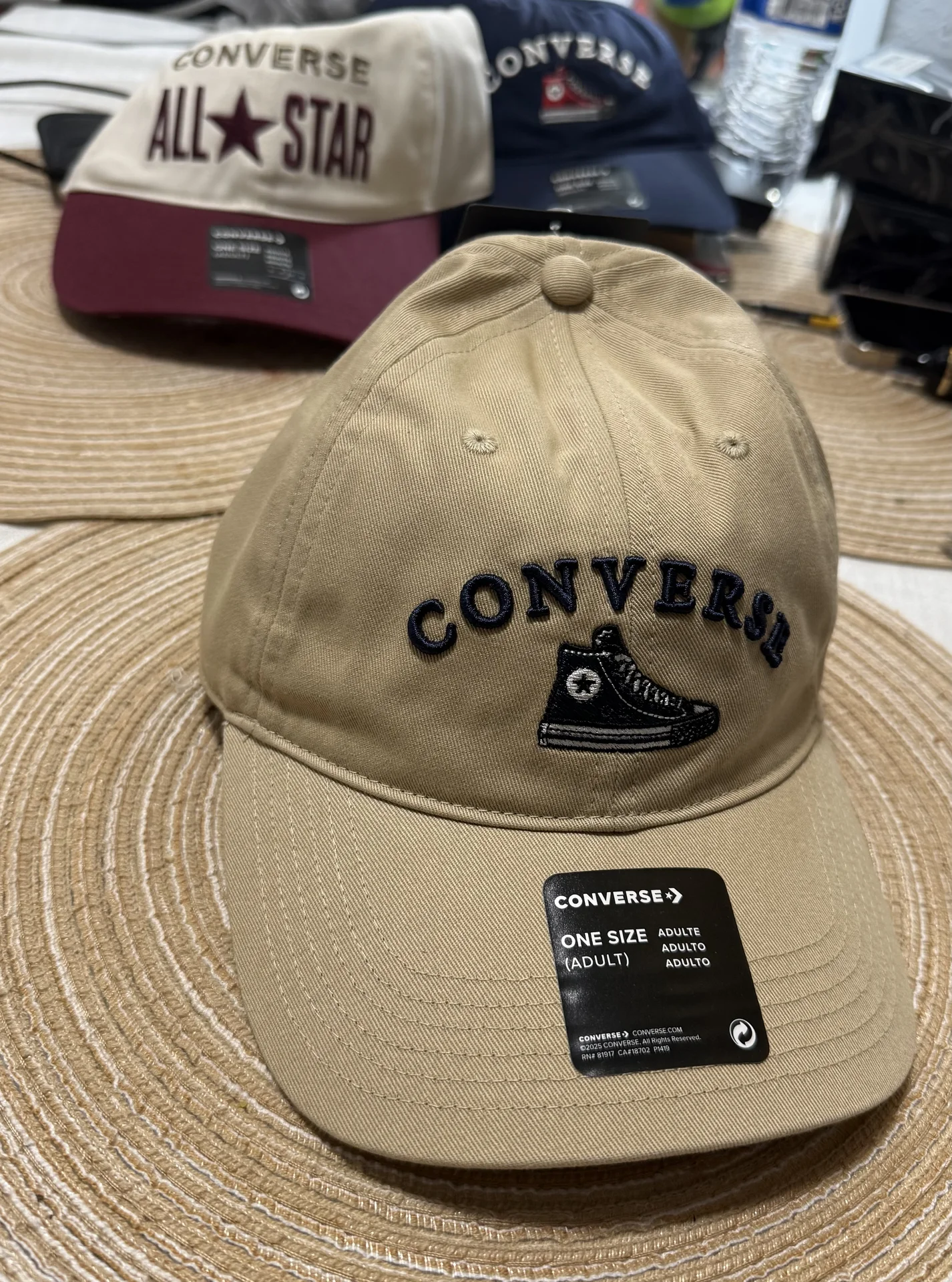 Новые бейсболки Converse (Оригинал) с бирками - миниатюра 5