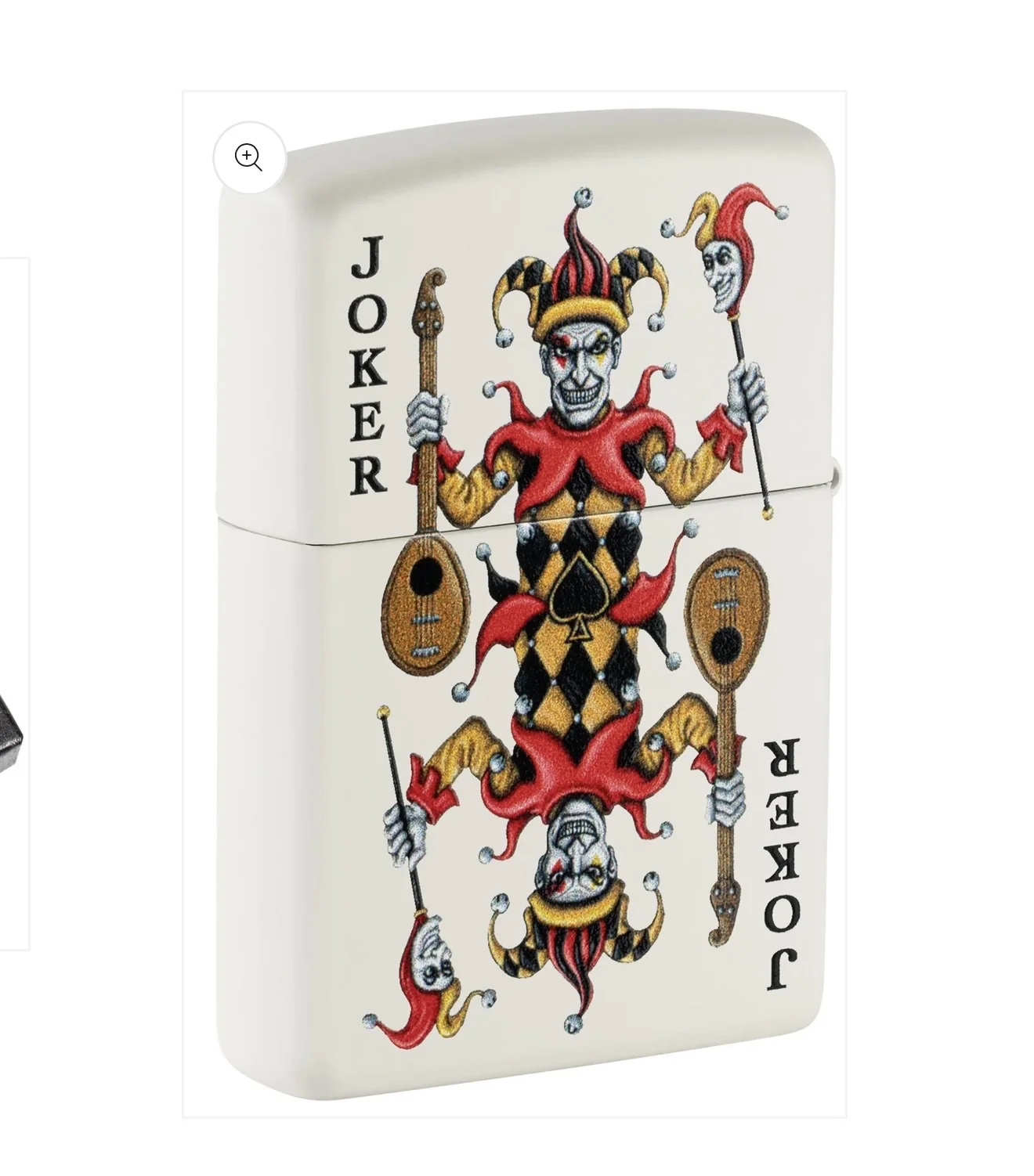 Кастомная зажигалка Zippo "Ace of Spades & Joker" - миниатюра 5