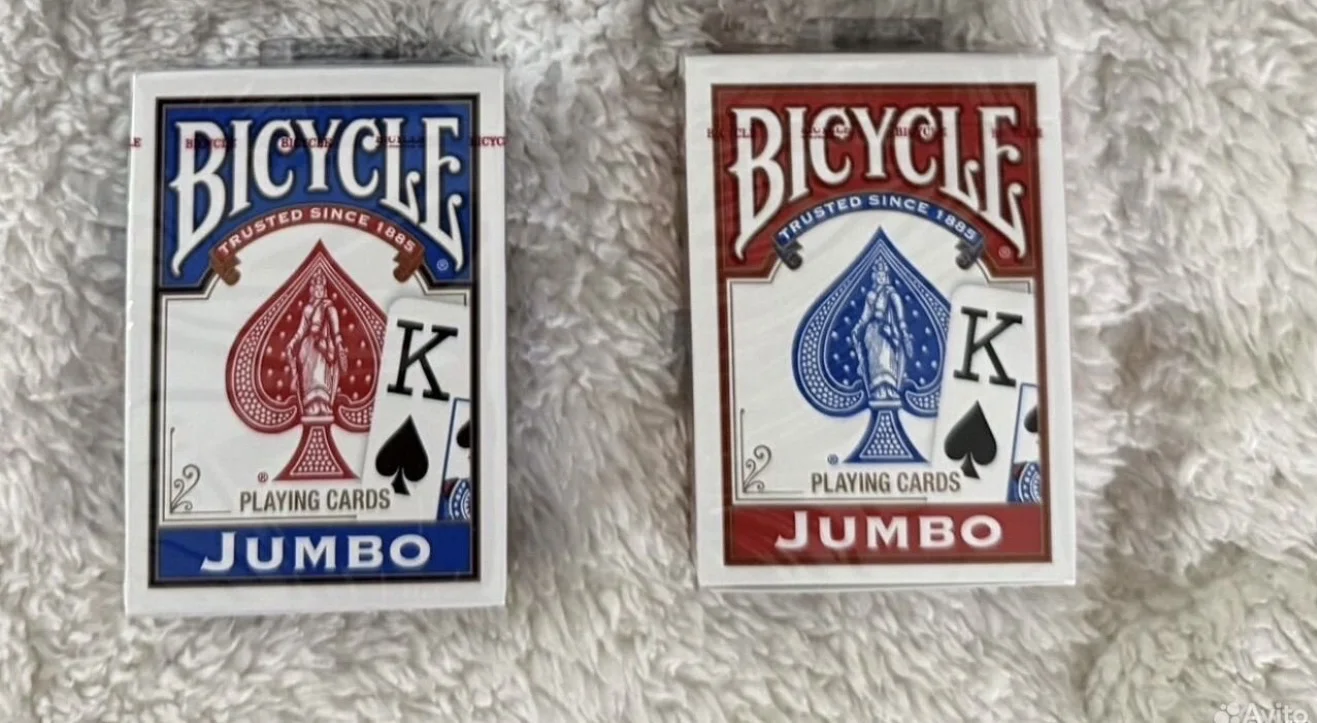 Игральные карты Bicycle Jumbo Index - изображение 1