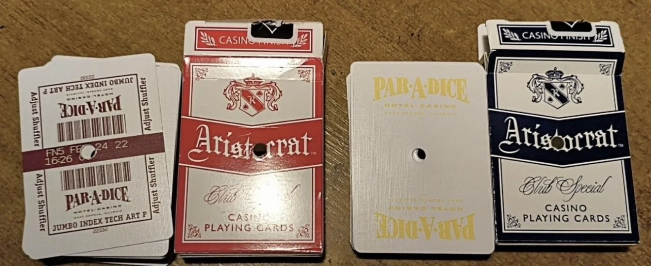 Карты казино Aristocrat Club Special Par-A-Dice (С - миниатюра 3