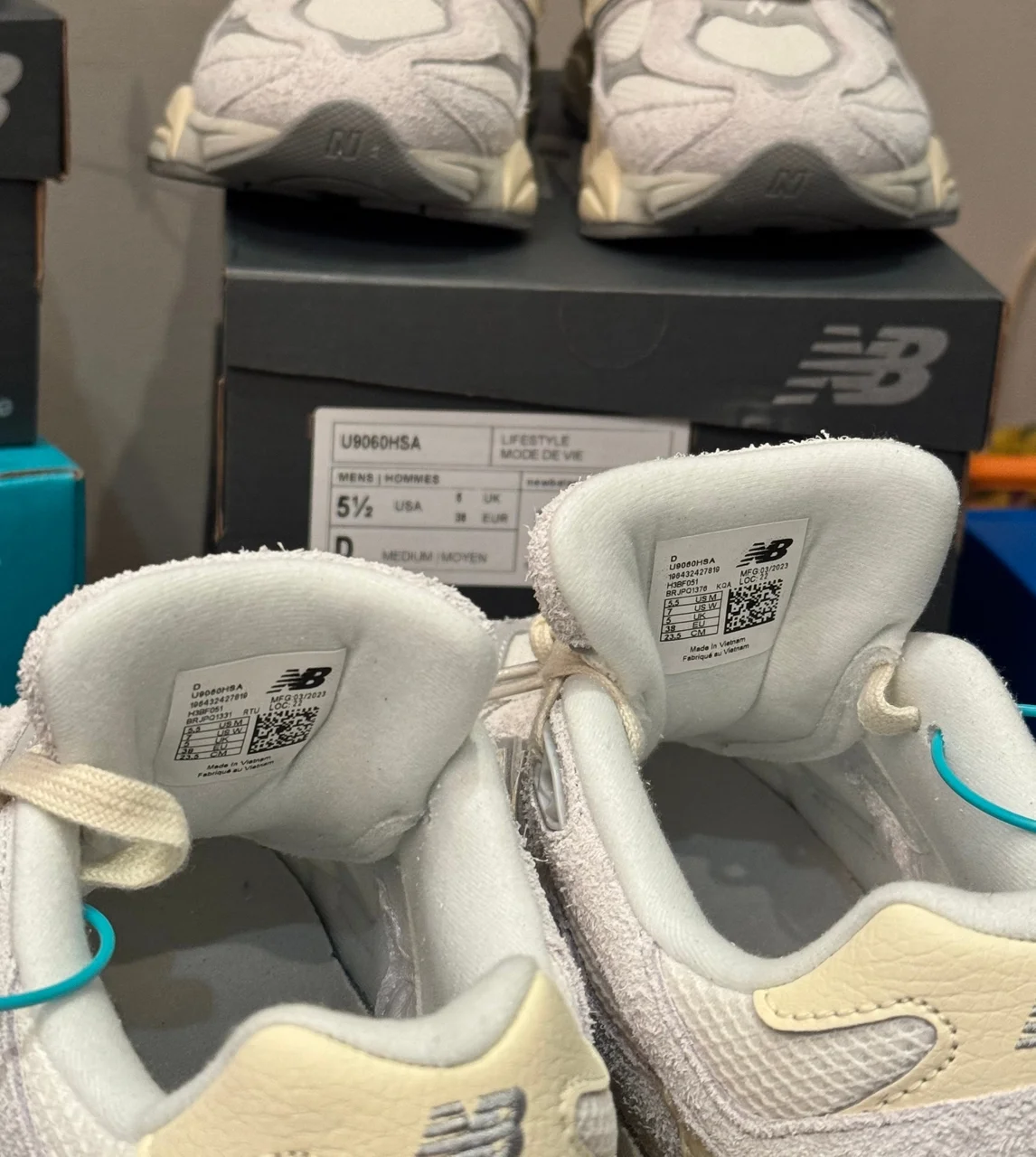 Кроссовки New Balance 9060 оригинал - миниатюра 5
