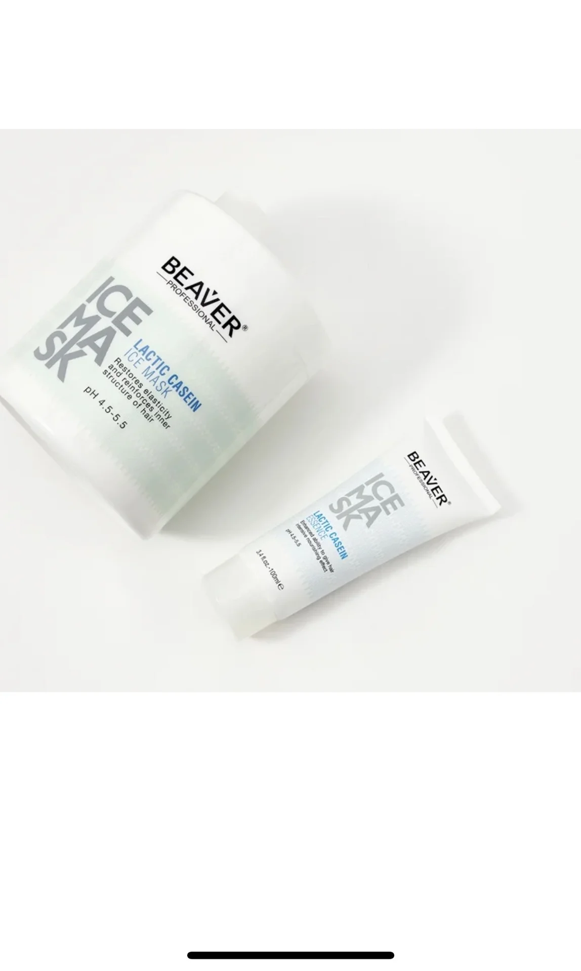 Набор по уходу за волосами BEAVER ice mask lactic - миниатюра 2
