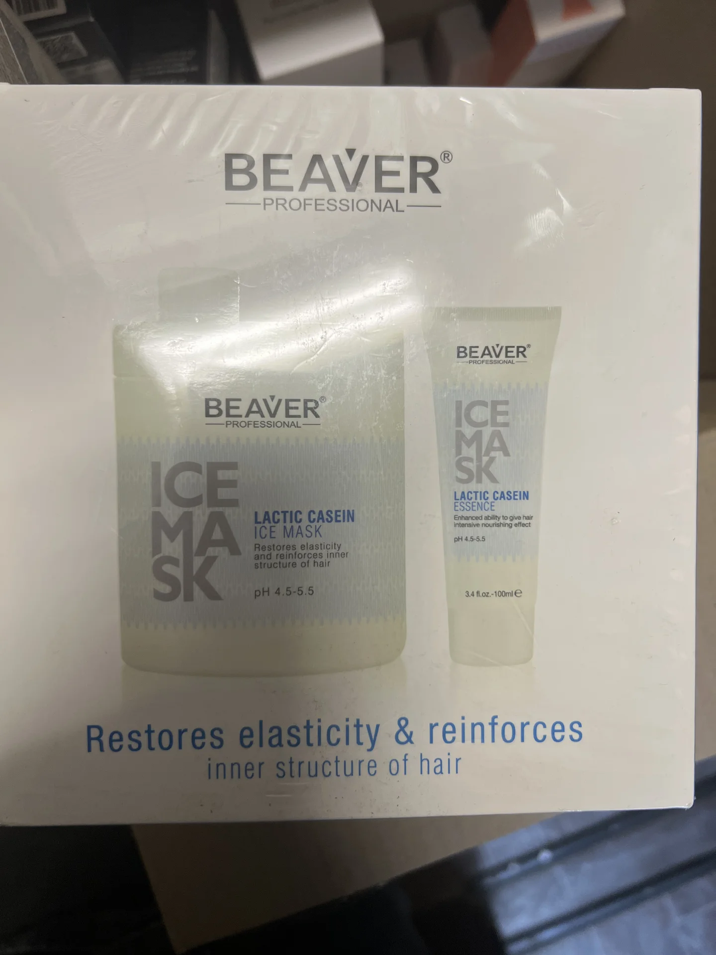 Набор по уходу за волосами BEAVER ice mask lactic - миниатюра 5