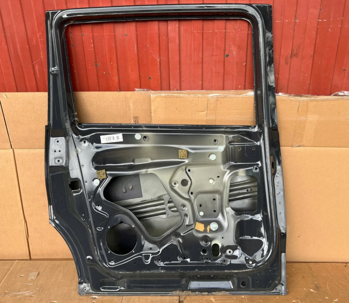 Дверь задняя левая VOLKSWAGEN SHARAN 7N - миниатюра 2