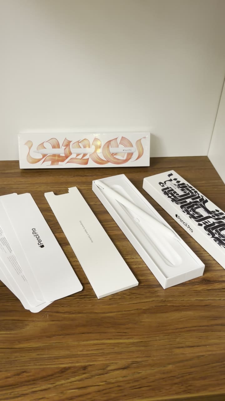 Стилус Apple Pencil Pro НОВЫЕ - видео 1