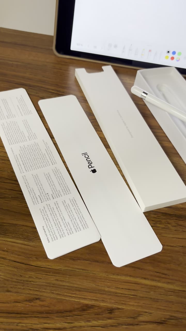 Стилус Apple Pencil 1 Lighting НОВЫЕ - видео 1
