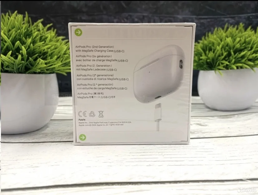 air pods pro 2 (шумоподавление+чехол) - миниатюра 2