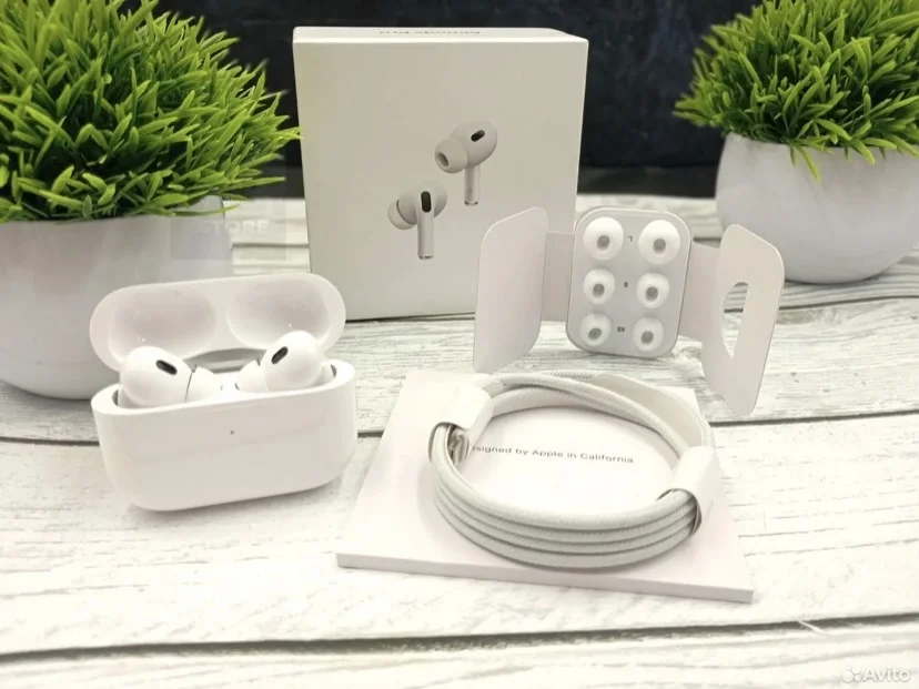 air pods pro 2 (шумоподавление+чехол) - миниатюра 3