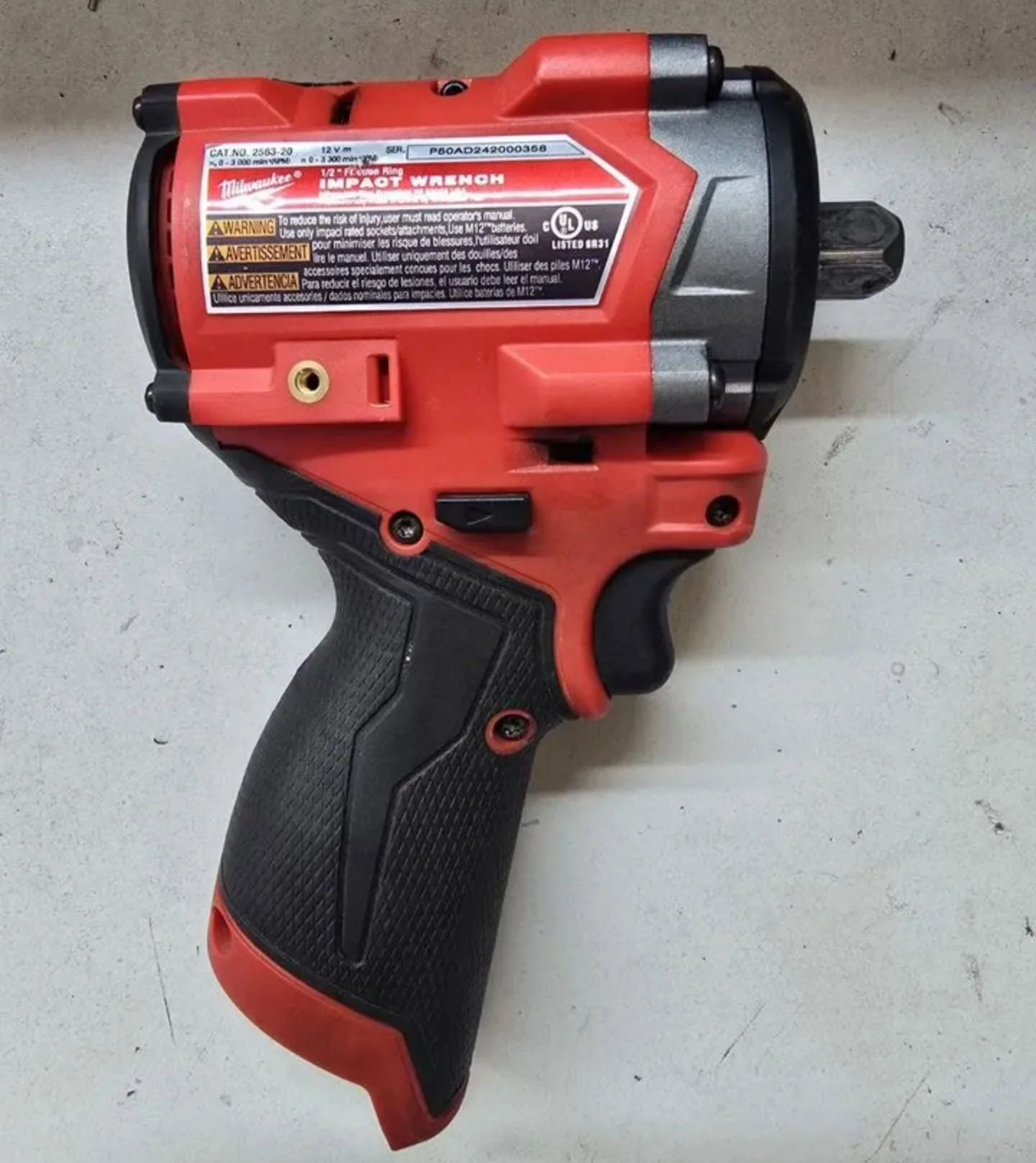 аккумуляторный гайковерт milwaukee m12 - миниатюра 2