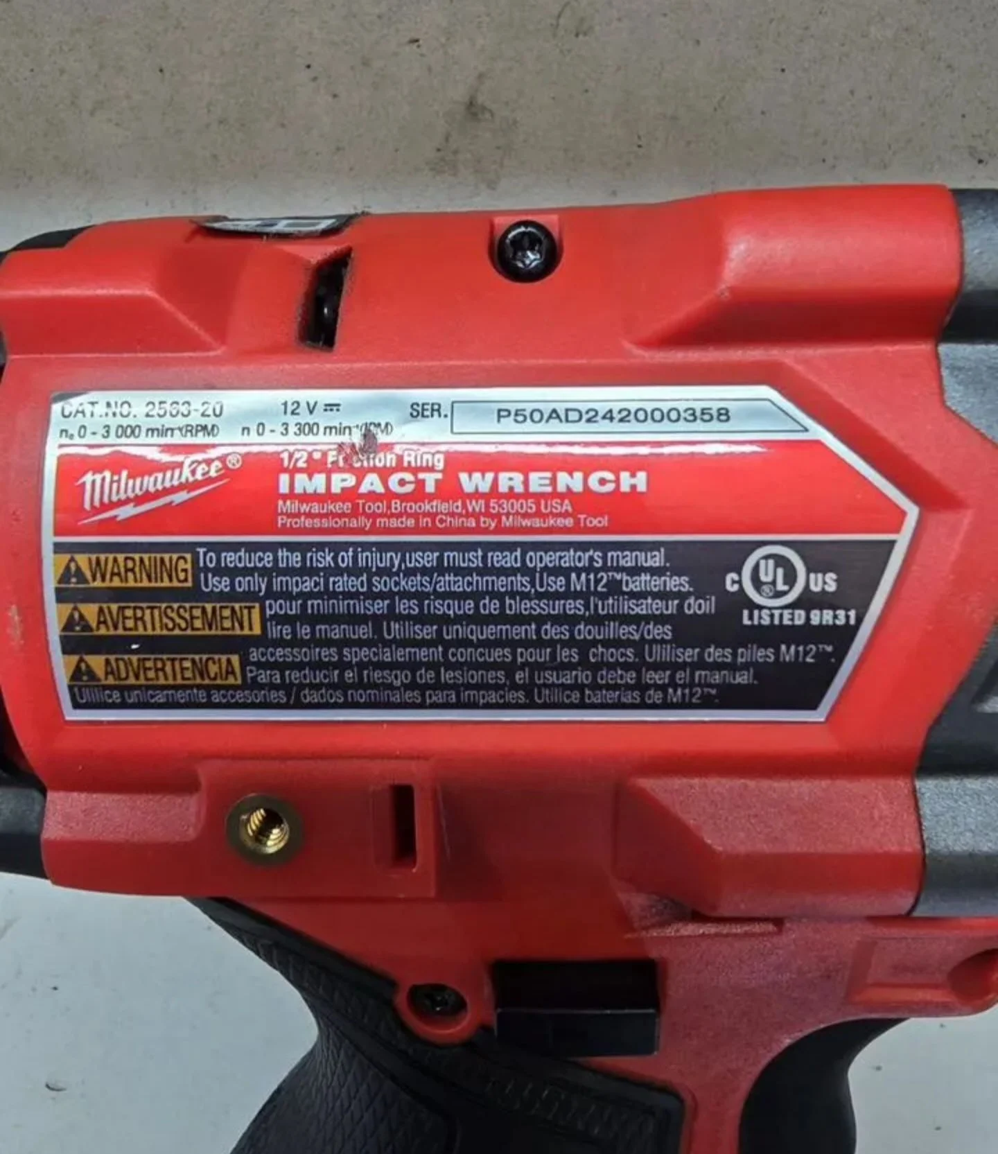 аккумуляторный гайковерт milwaukee m12 - миниатюра 4