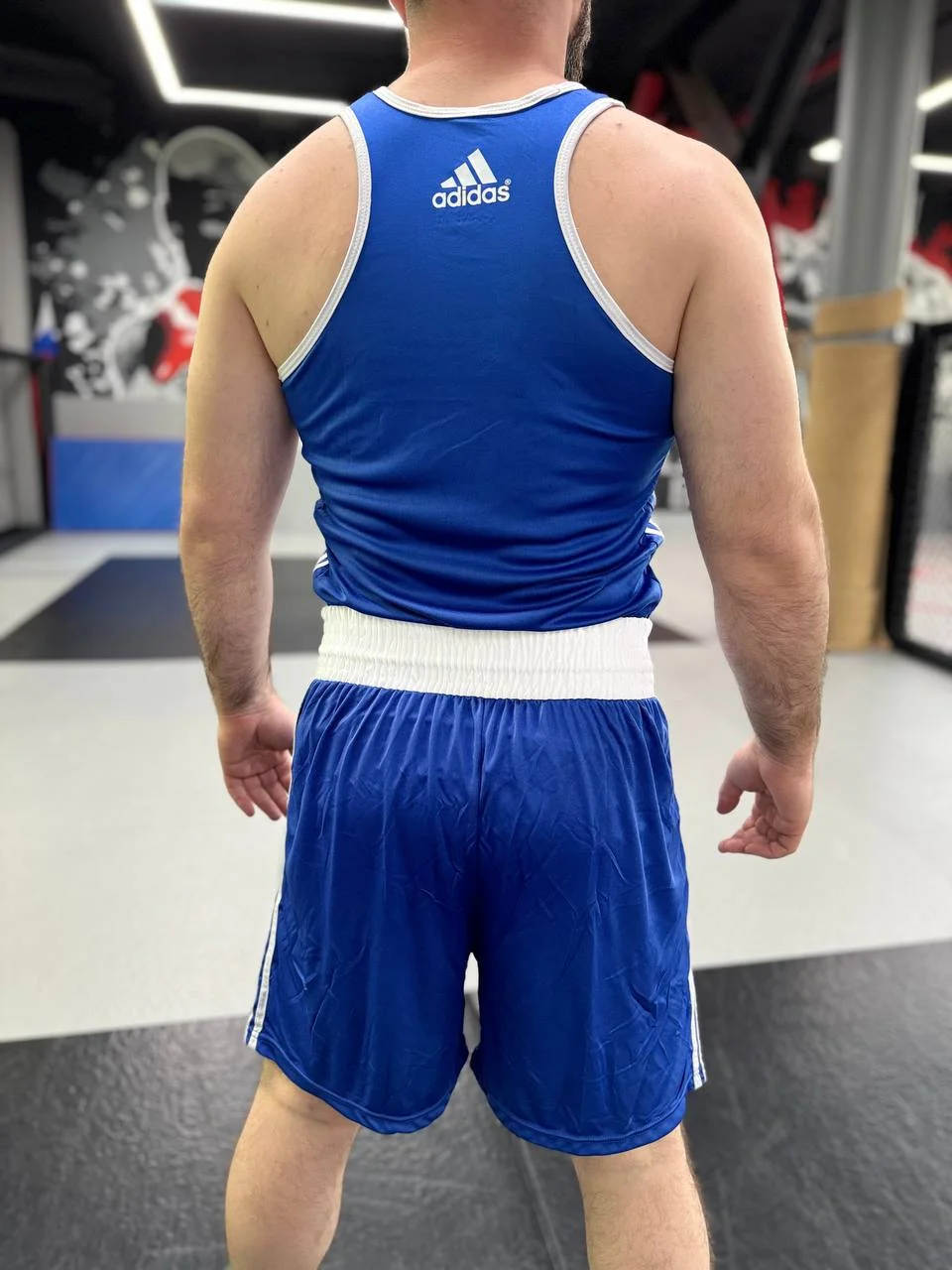Боксерская форма Adidas красная - миниатюра 3
