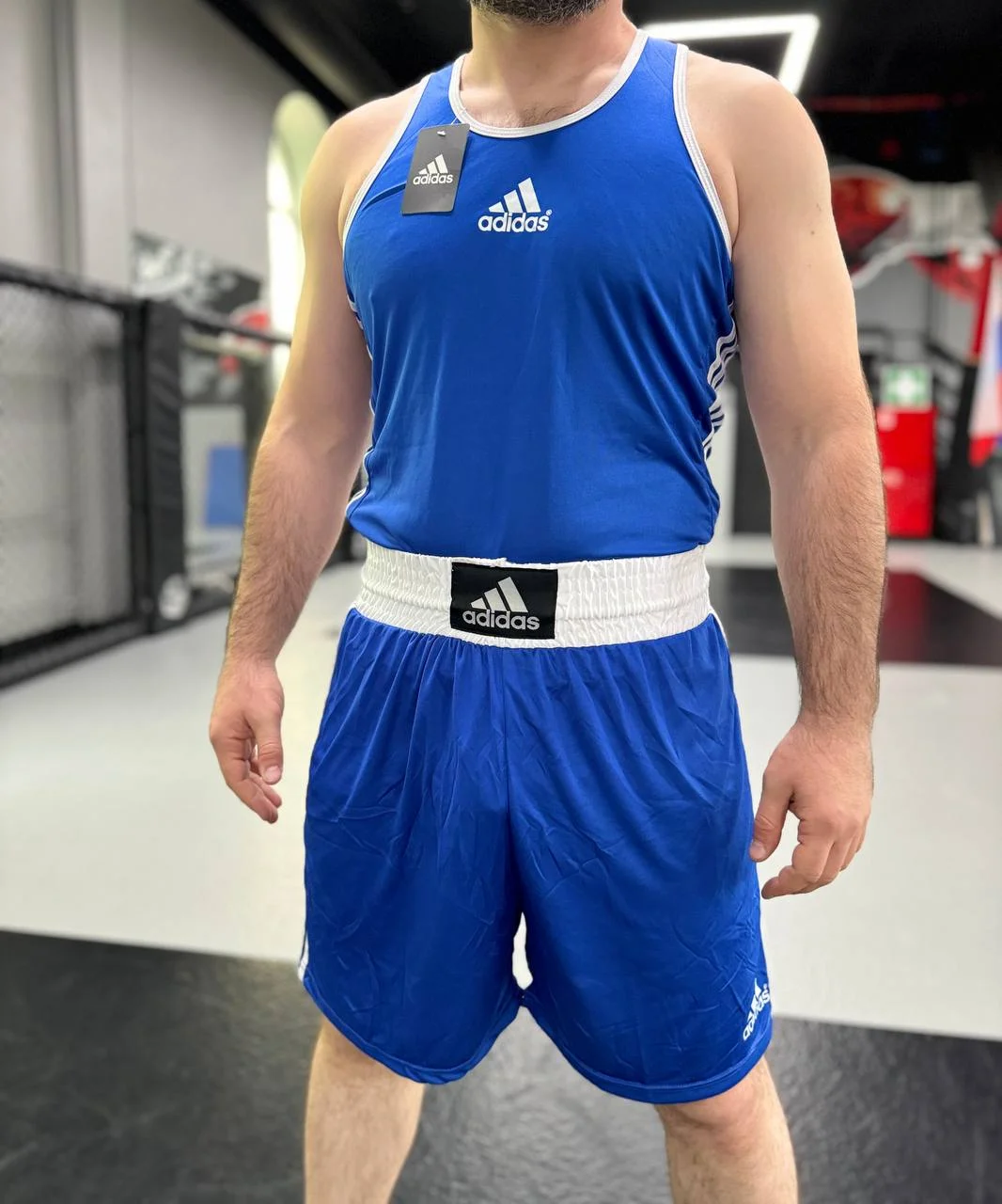 Боксерская форма Adidas красная - миниатюра 5