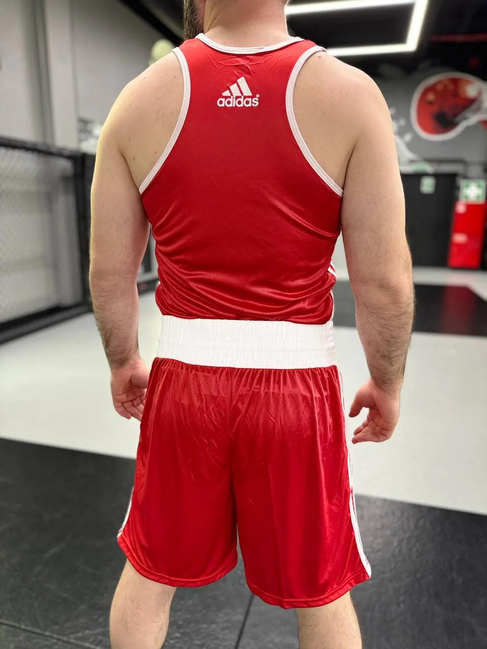 Боксерская форма Adidas red - миниатюра 3