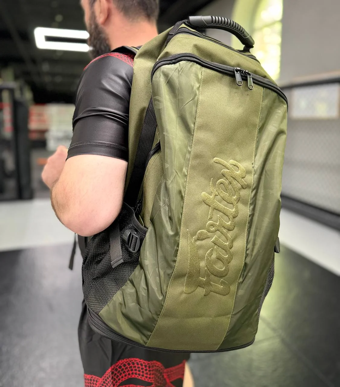Рюкзак Fairtex backpack green - миниатюра 3