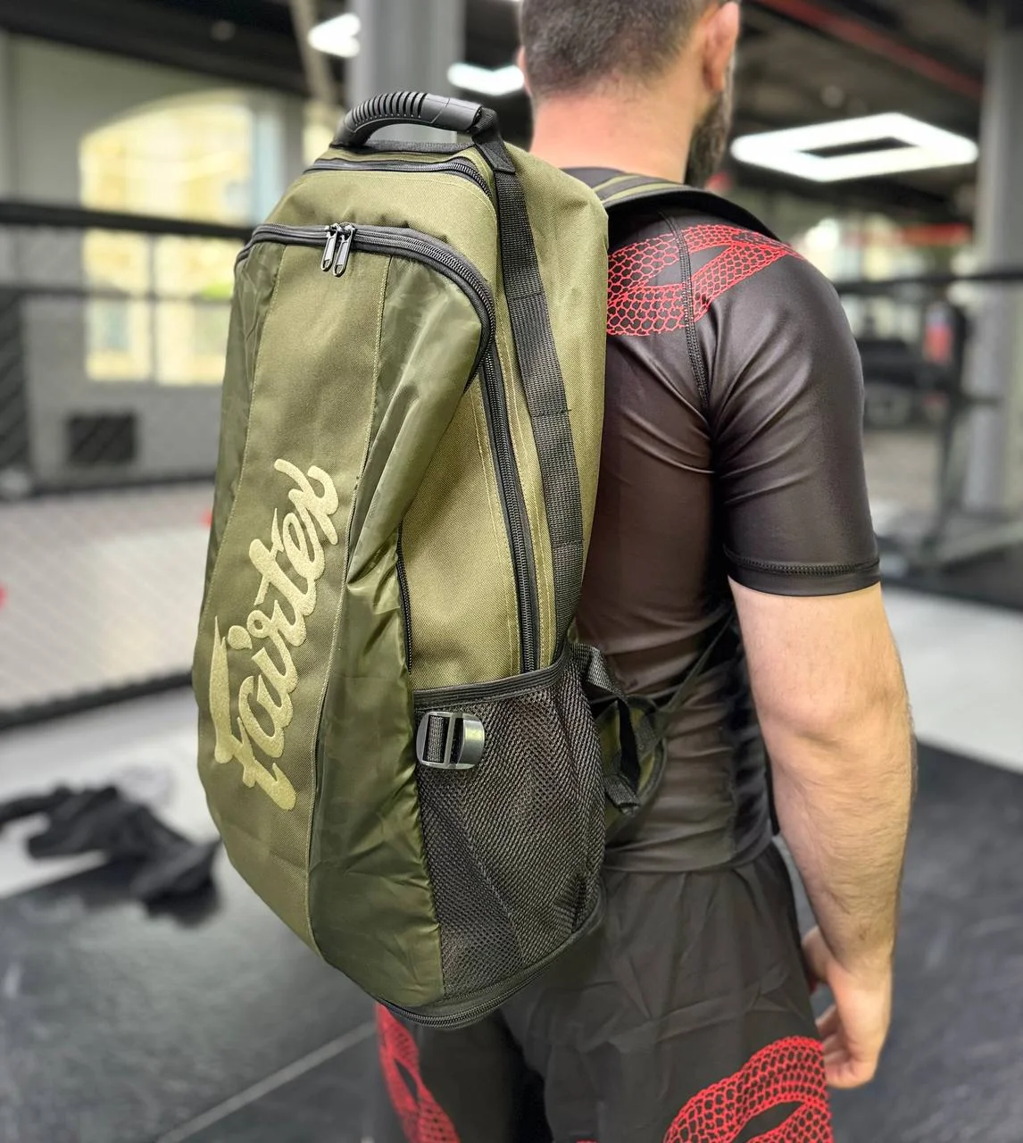 Рюкзак Fairtex backpack green - миниатюра 4