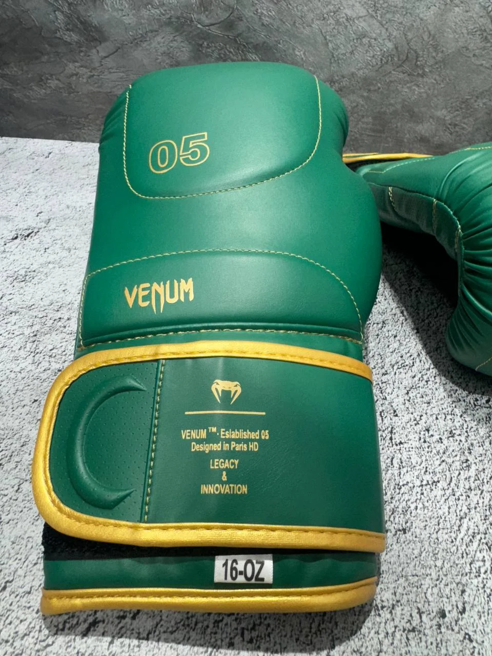 Боксерские перчатки Venum 05  green - миниатюра 5