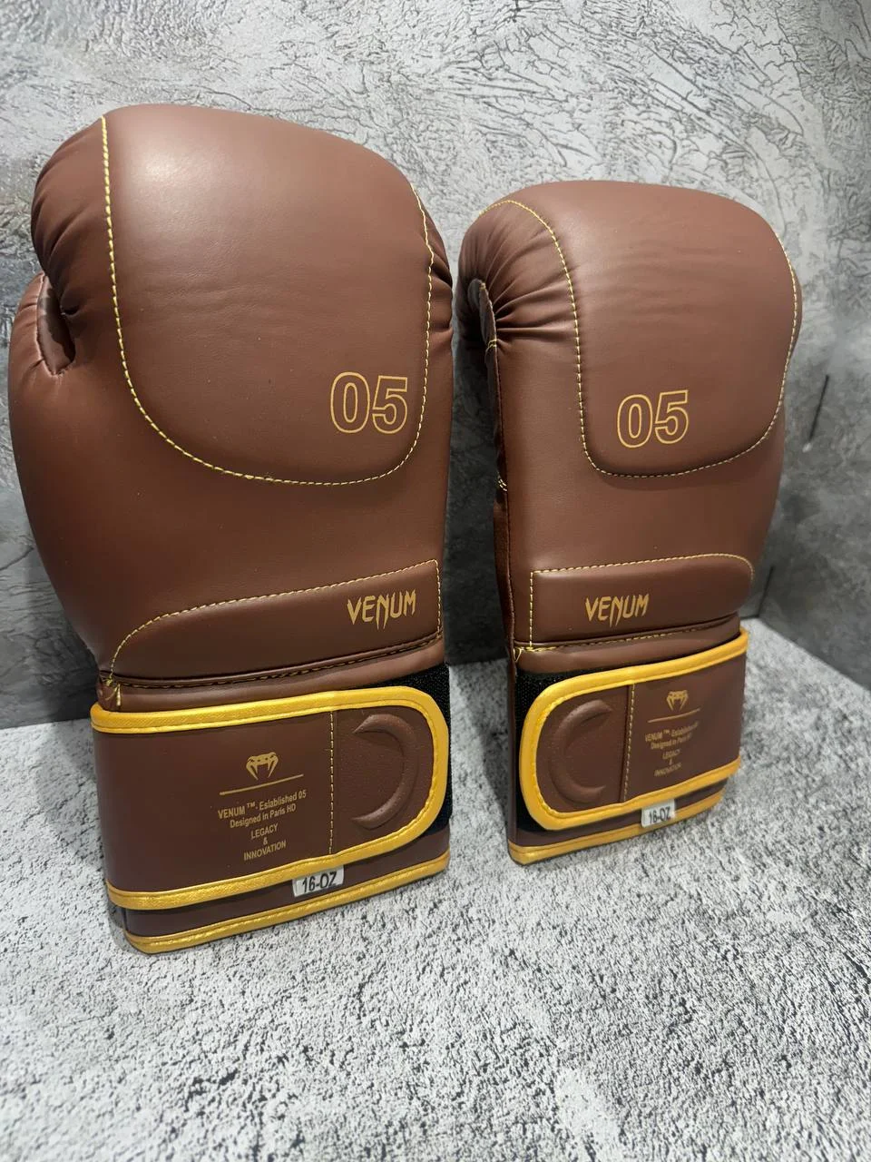 Боксерские перчатки Venum 05  brown - миниатюра 6