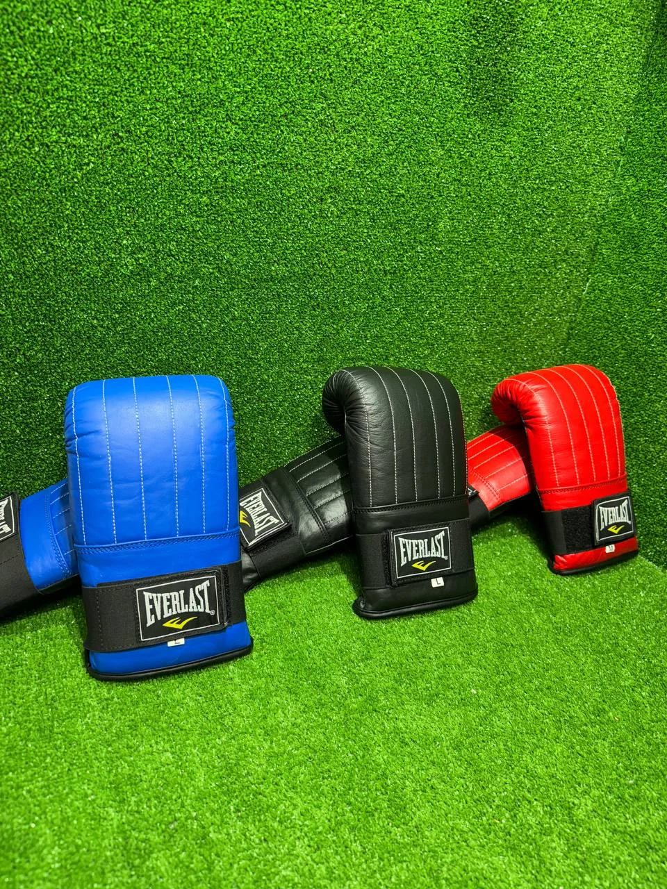 Снарядные перчатки Everlast из натуральной кожи - миниатюра 3