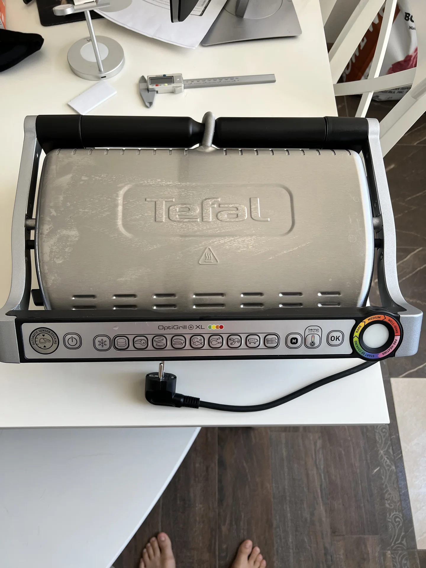 Гриль электрический Tefal Optigrill+ XL GC722D34 - изображение 1