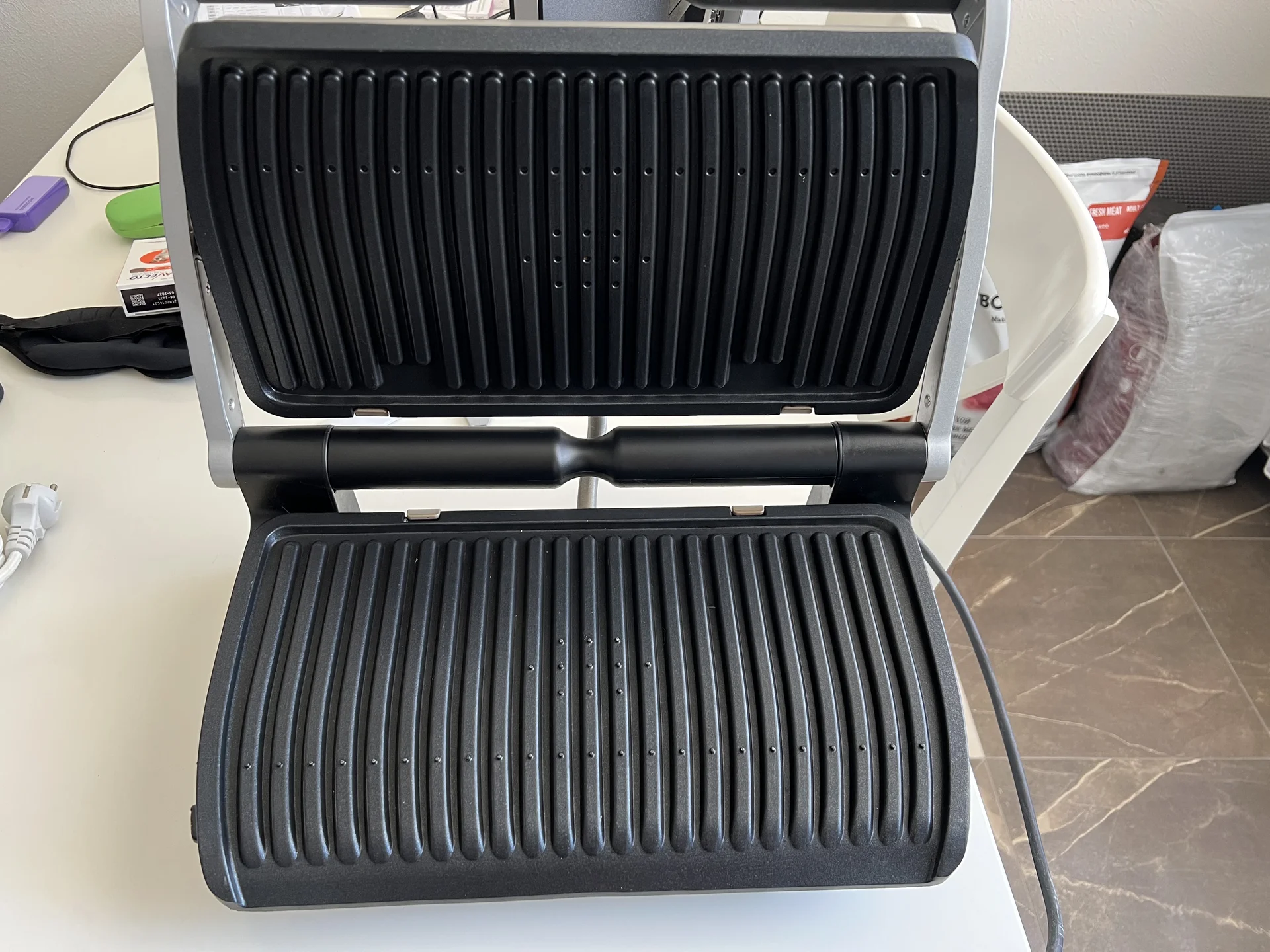 Гриль электрический Tefal Optigrill+ XL GC722D34 - миниатюра 3