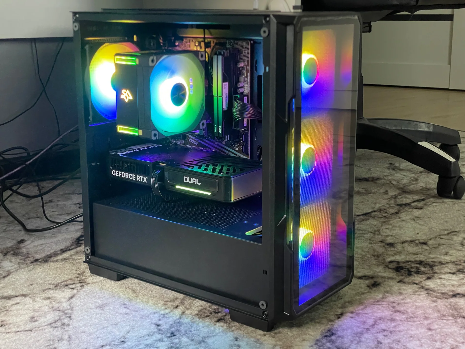Игровой ПК R5 5600 / RTX 5060 TI / 512 gb
