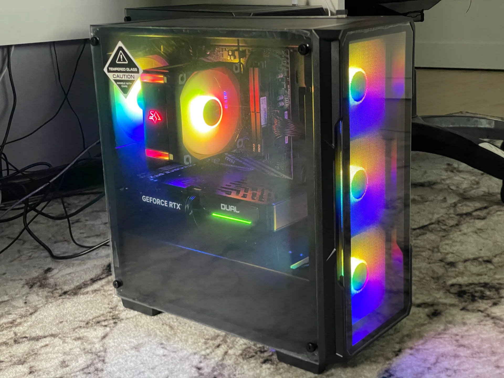 Игровой ПК R5 5600 / RTX 5060 TI / 512 gb - миниатюра 2