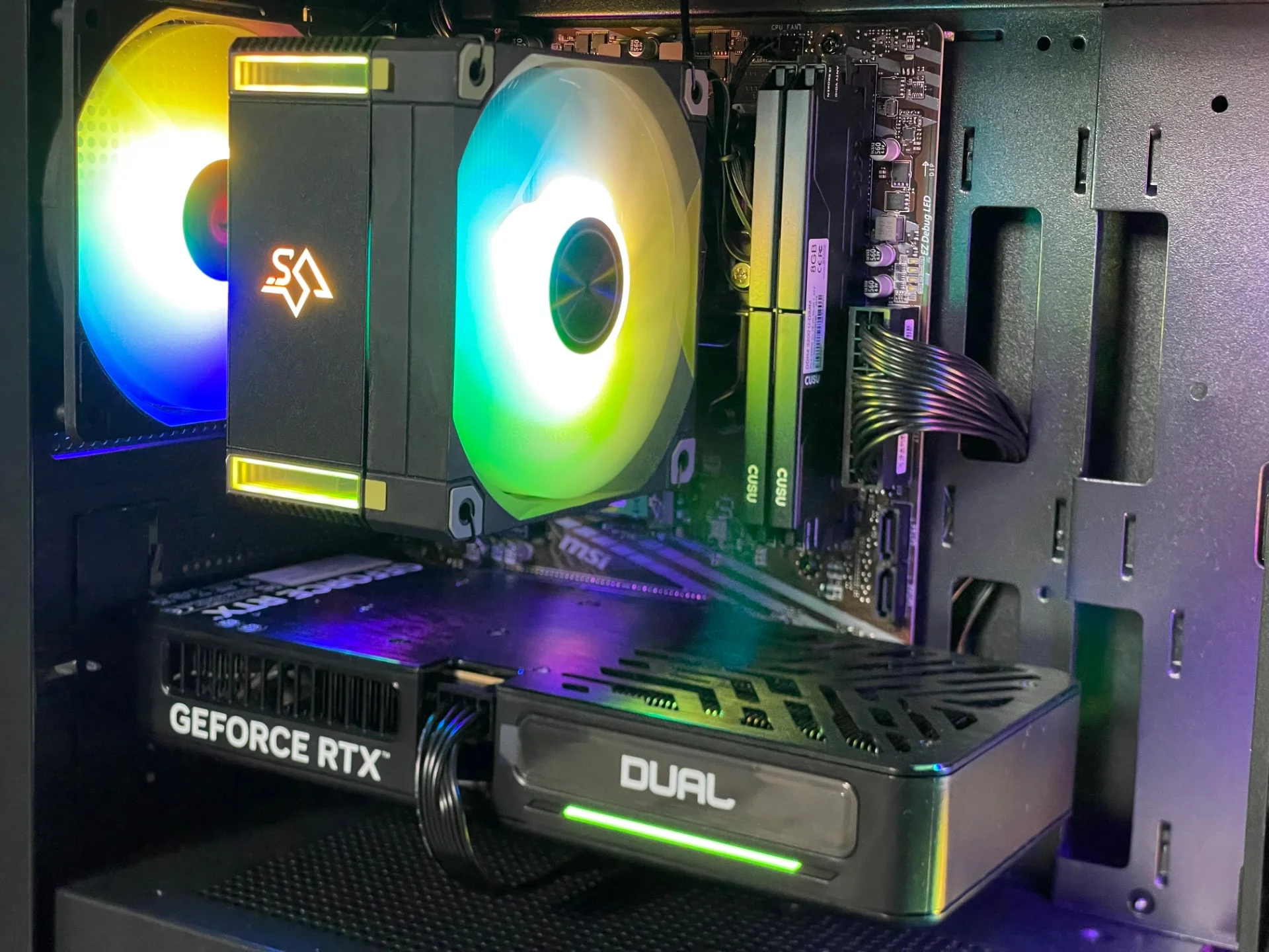 Игровой ПК R5 5600 / RTX 5060 TI / 512 gb - миниатюра 3