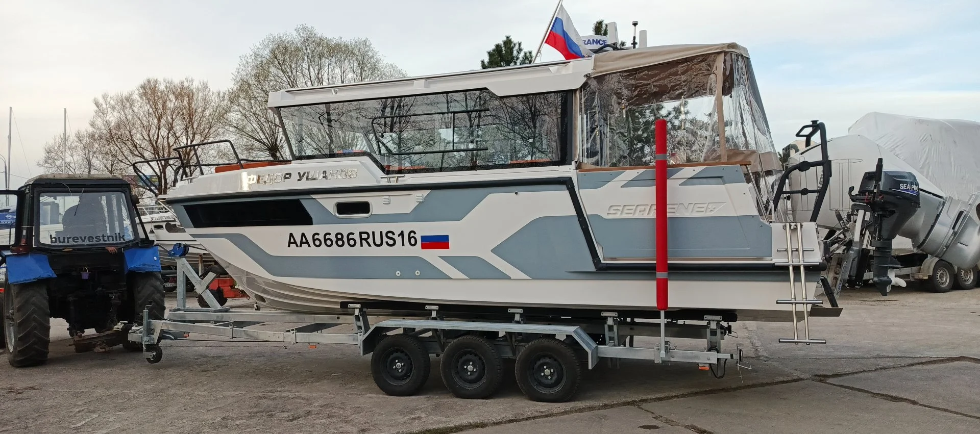 Оклейка катеров и яхт - миниатюра 4