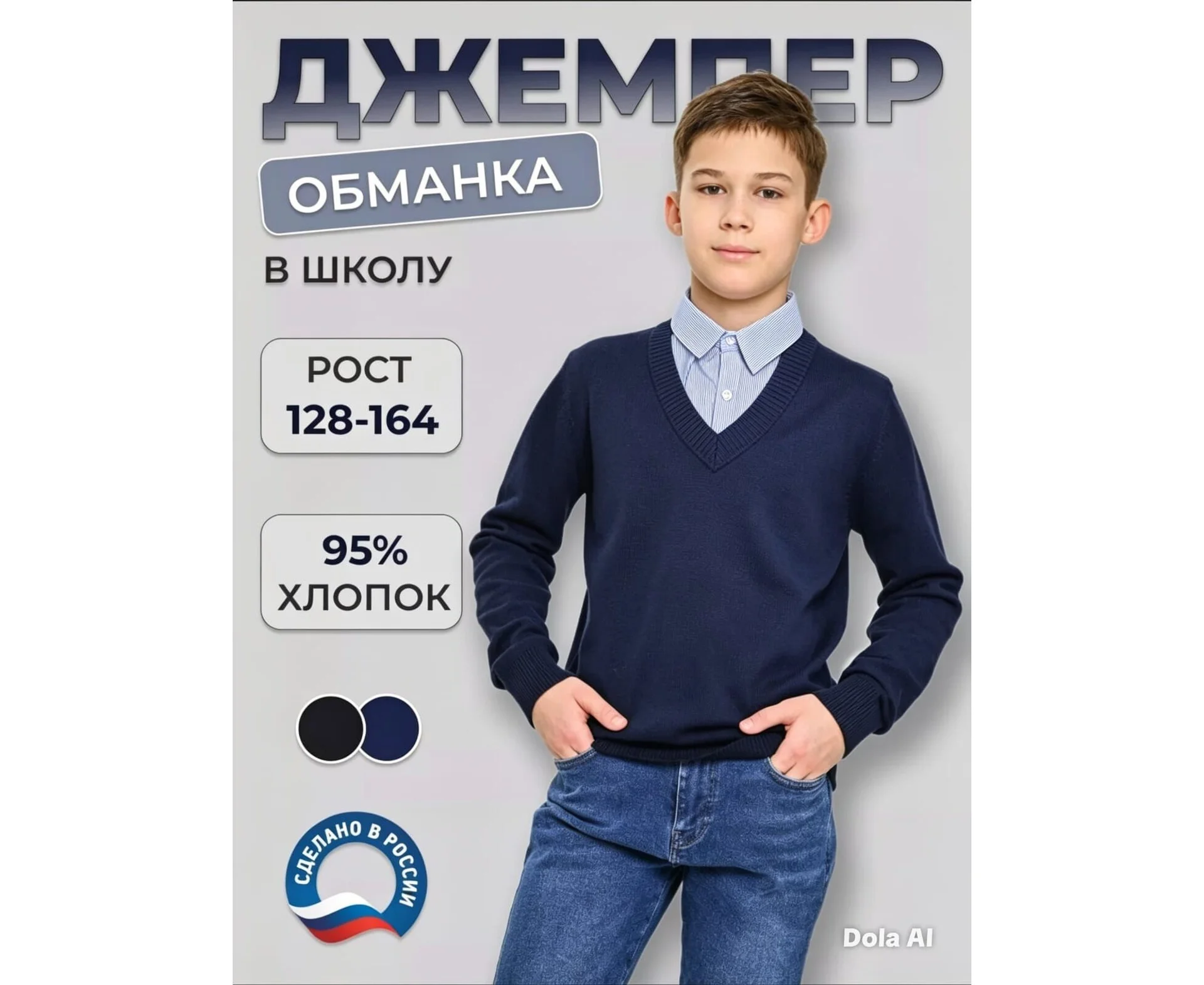 Джемпер для мальчика, код 7415362