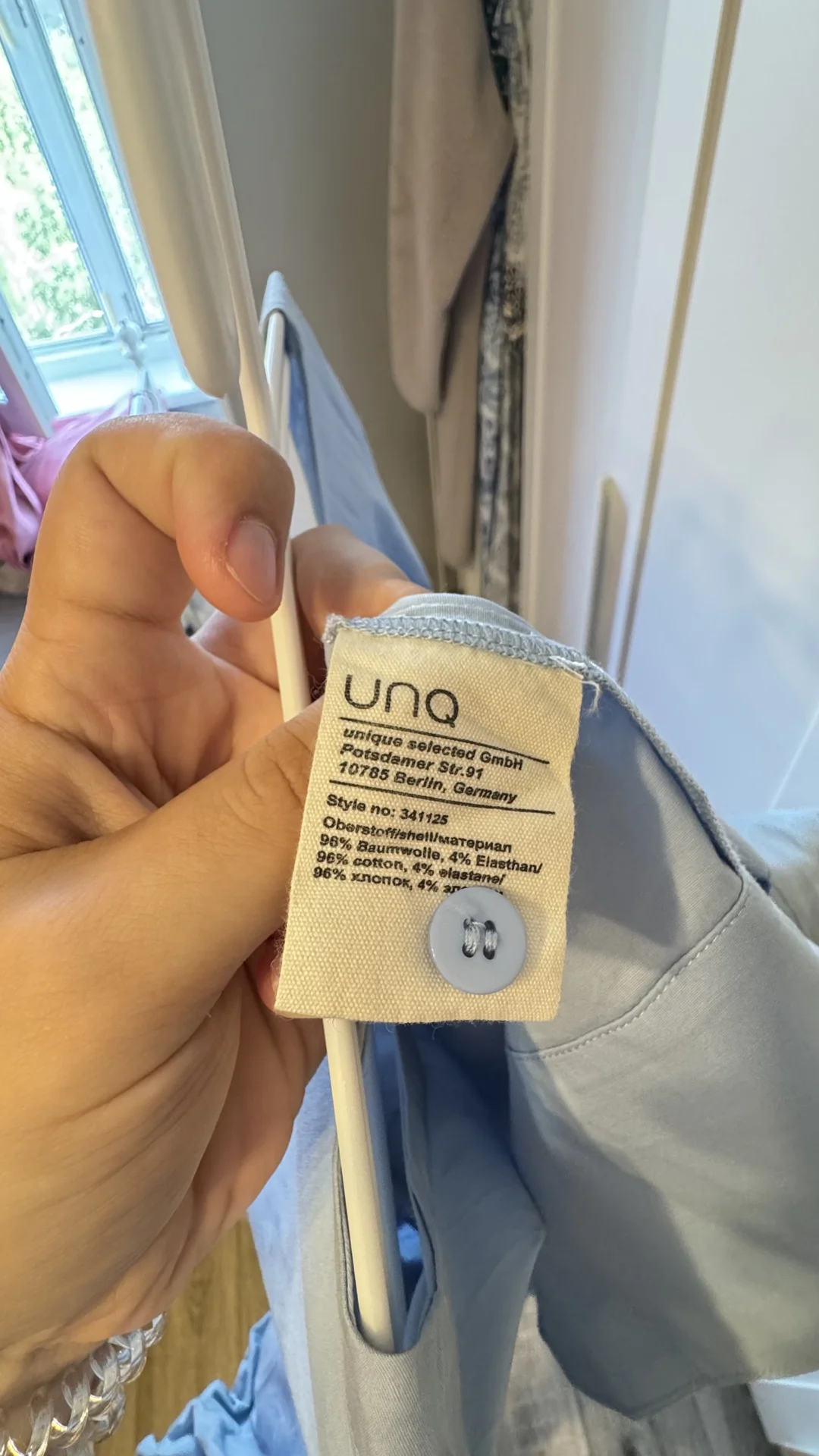 Платье-рубашка UNQ 50 на пуговицах - миниатюра 6