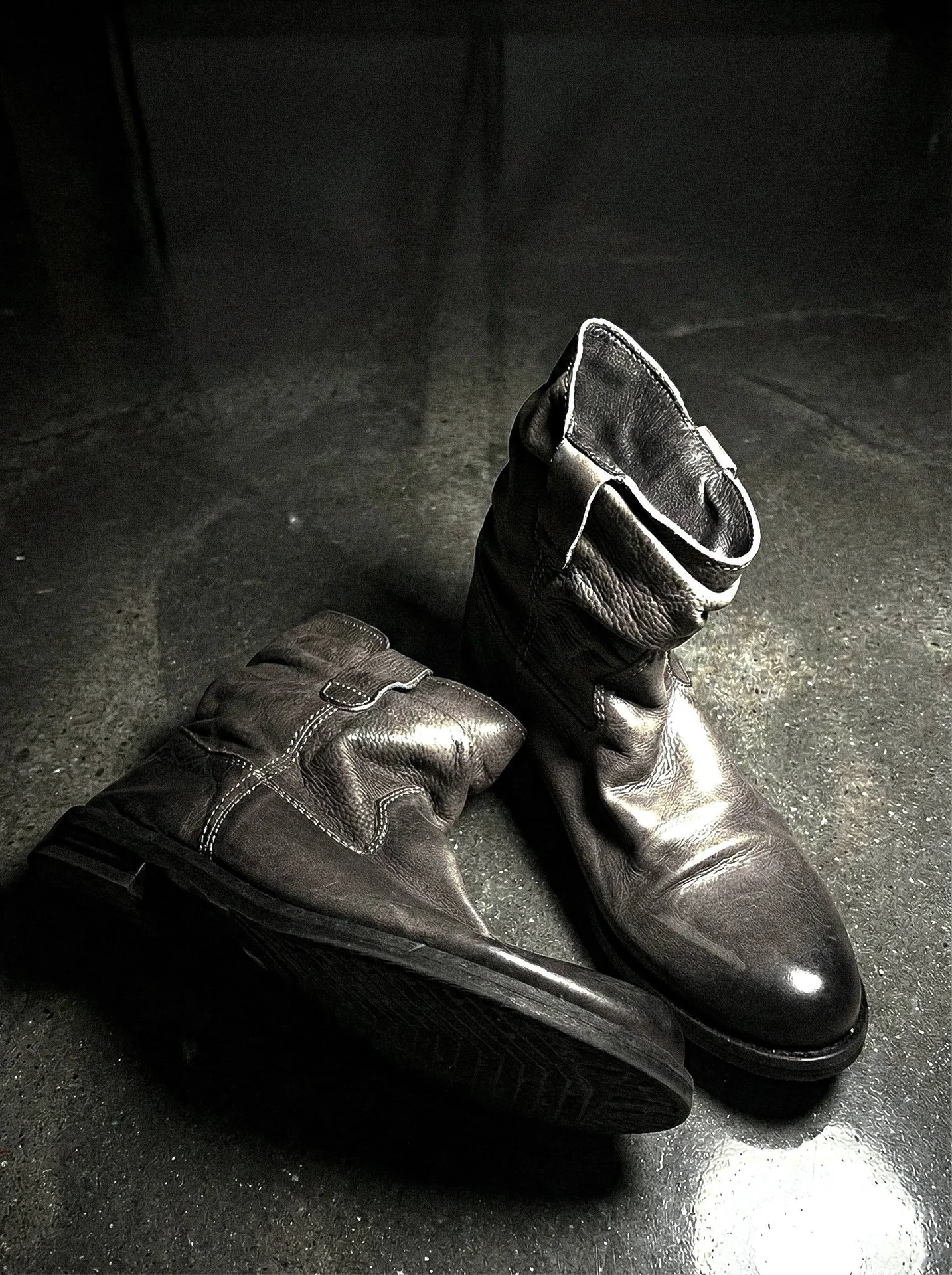 LEATHER BOOTS BUFFALO 41 - миниатюра 2
