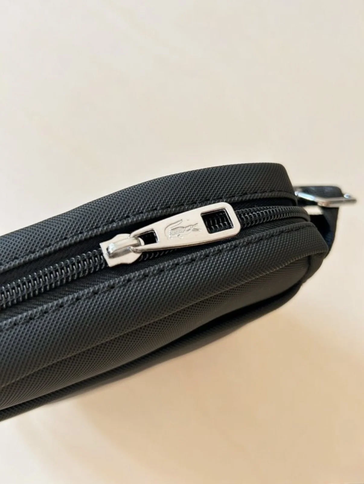 Сумка Lacoste мужская, новая, чёрная - миниатюра 3