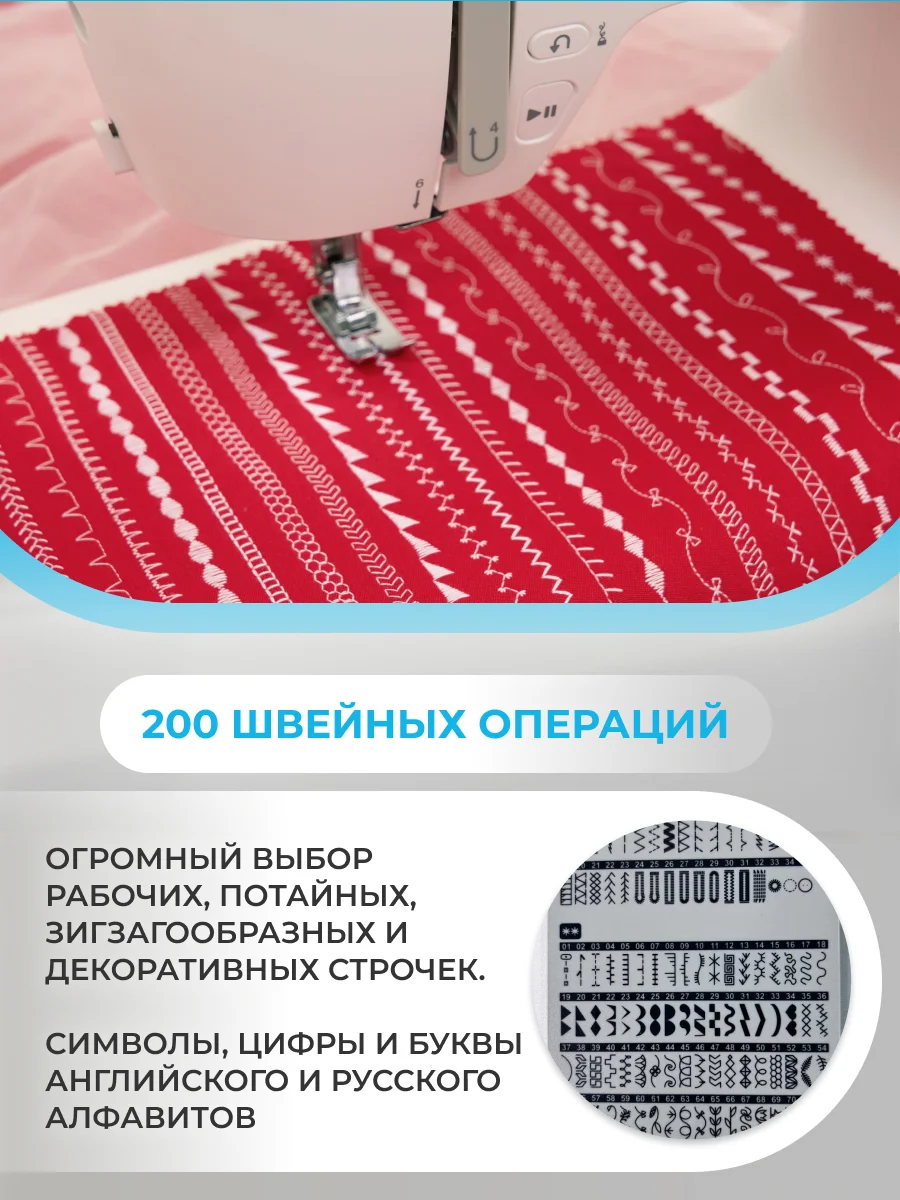 Компьютерная швейная машина Singer C7205 - миниатюра 9