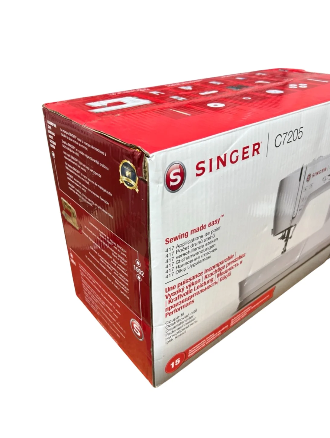 Компьютерная швейная машина Singer C7205 - миниатюра 10