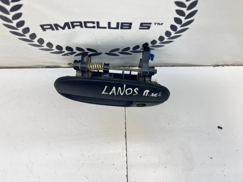 Ручка двери внешняя передняя левая Chevrolet Lanos - миниатюра 2