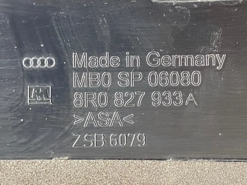 Спойлер на крышку багажника Audi Q5 (8R) 2012 - миниатюра 8