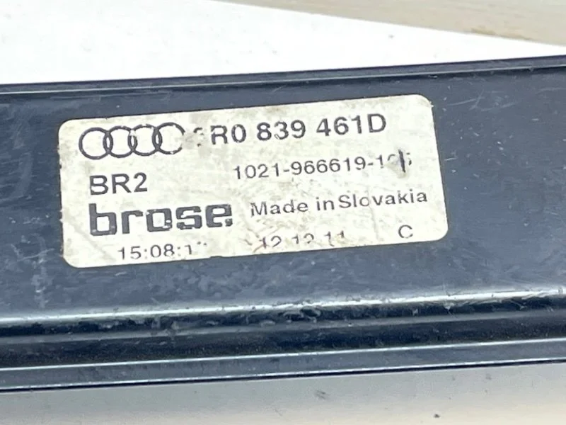 Стеклоподъемник задний левый Audi Q5 (8R) 2012 - миниатюра 9