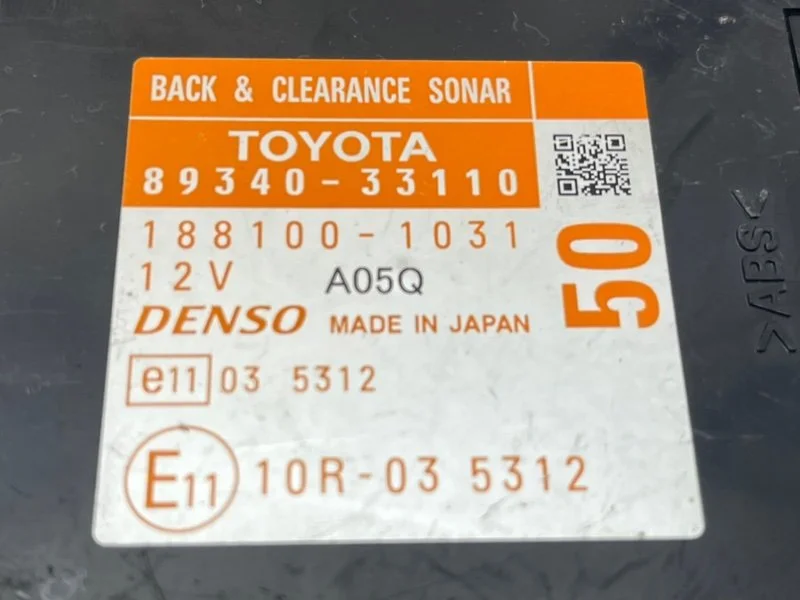 Блок управления парктроником Toyota Camry 8 (V50) - миниатюра 3