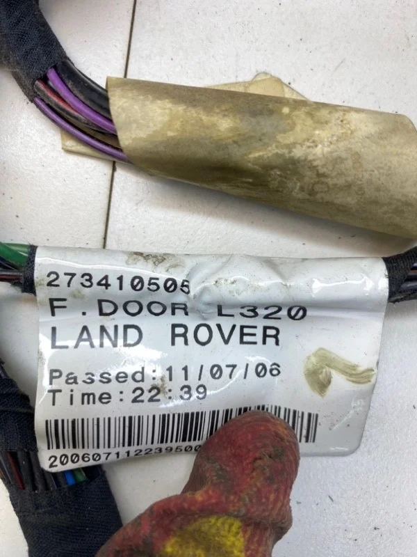 Проводка двери передняя правая Land Rover Range - миниатюра 8
