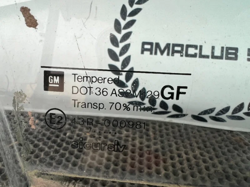 Стекло двери переднее правое Opel Vectra b X16XEL - миниатюра 2
